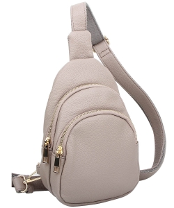 Fashion Multi Pocket Sling Bag ND124 DOVE